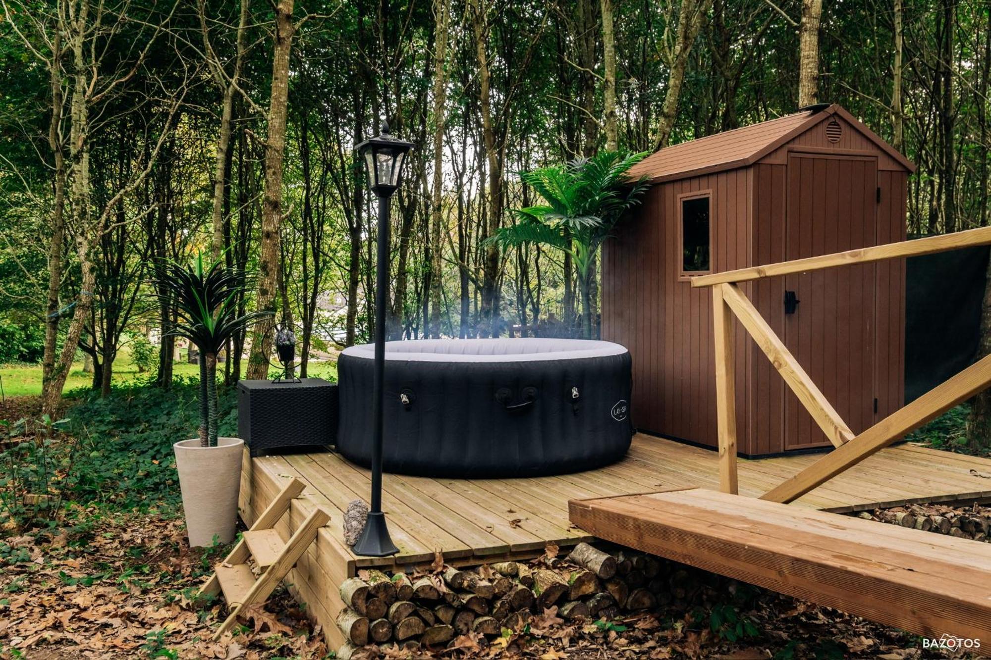 Cabane Insolite Avec Escape Game Saint-Évarzec エクステリア 写真