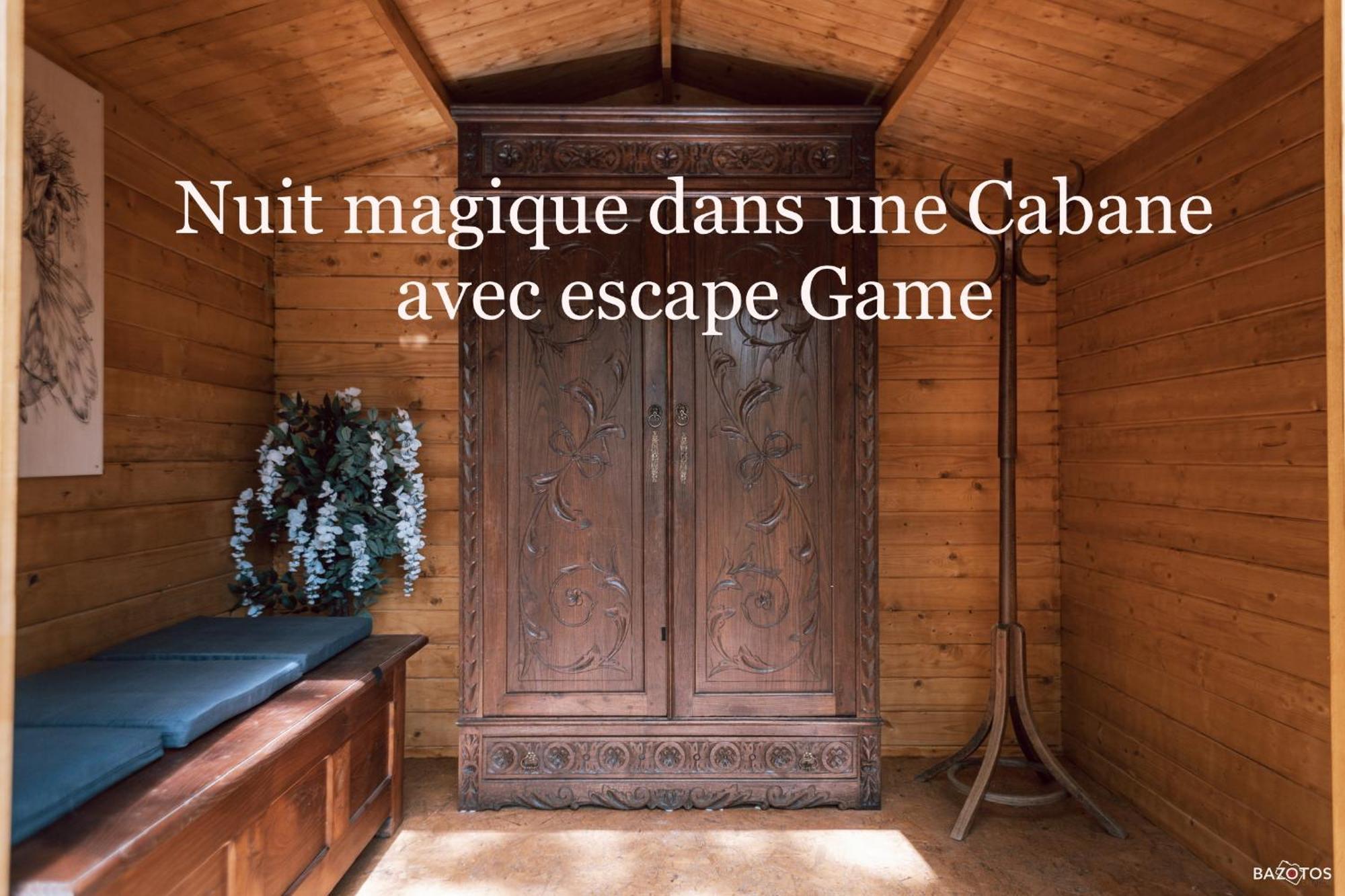 Cabane Insolite Avec Escape Game Saint-Évarzec エクステリア 写真